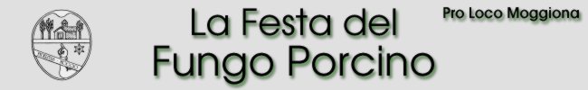 La Festa del
              Fungo Porcino